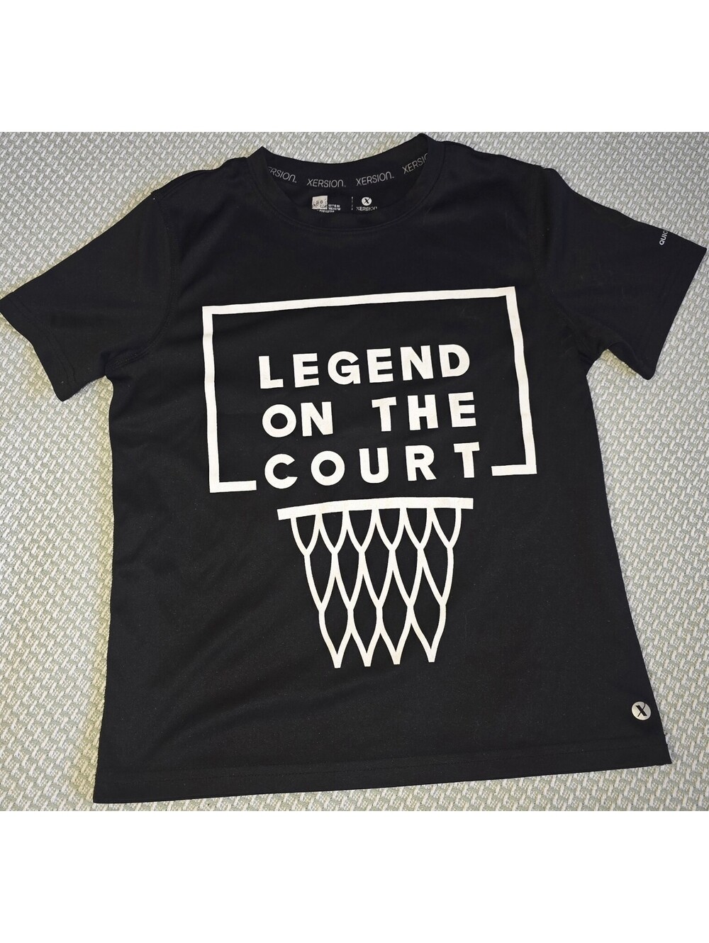 Xersion boys basketball t-shirt size small (8)